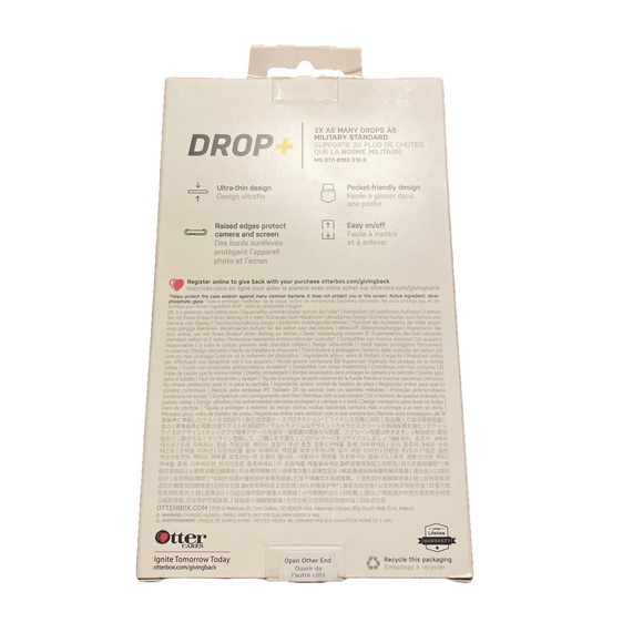 - NEW- OTTERBOX Symmetry Series Case for Apple iPhone 12 Mini - Black - Picture 2 of 6